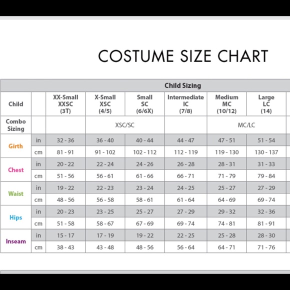 Weissman Dance Costume Skate SC 6/6x Child Small - Picture 8 of 8